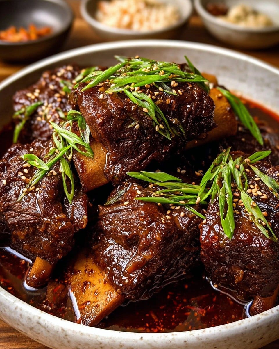 Korean Braised Beef Short Ribs