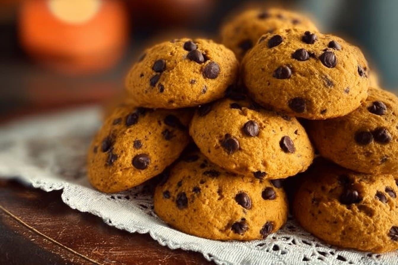 Pumpkin Chocolate Chip Cookies (Soft Batch)