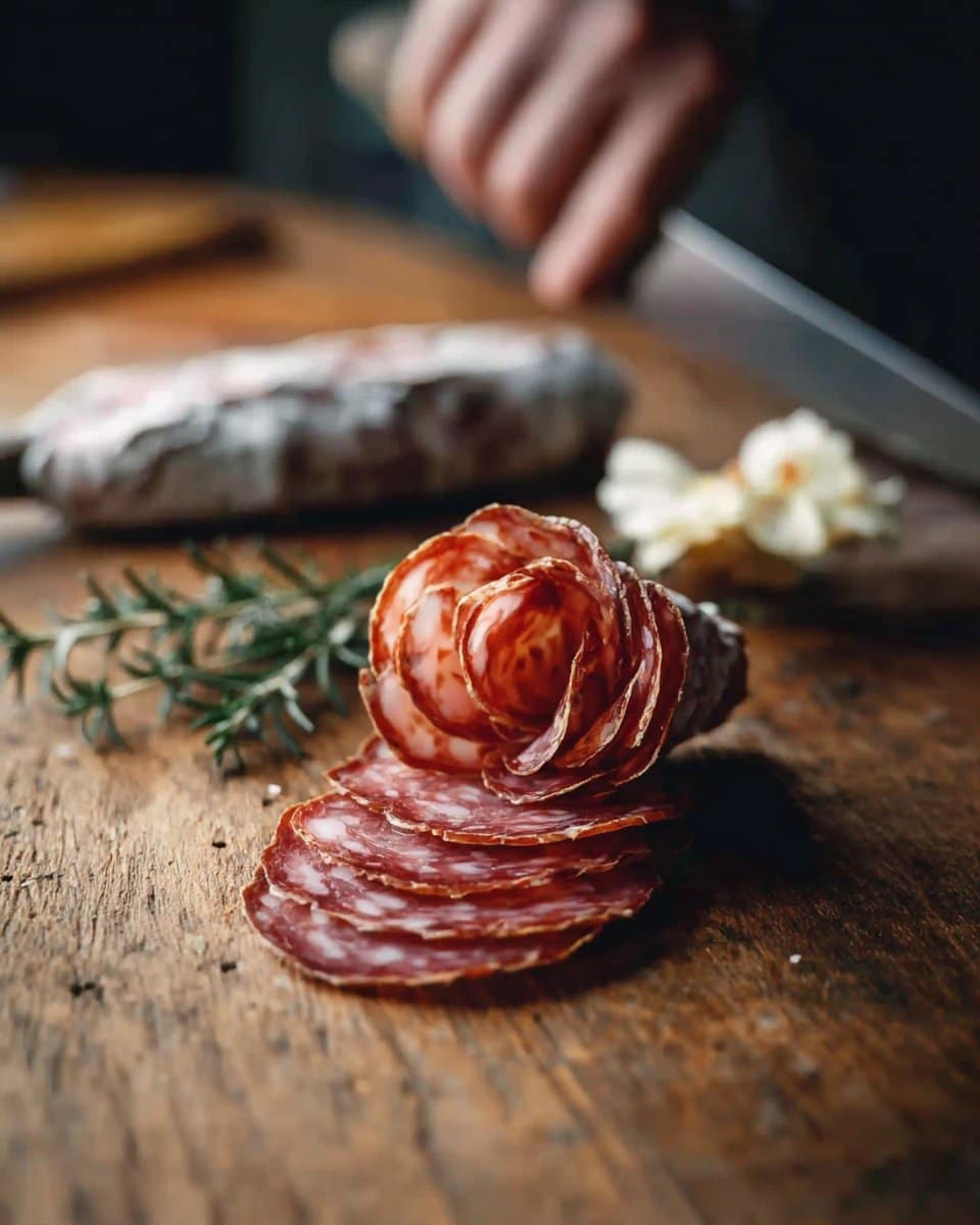 How to Fold Meat for Charcuterie