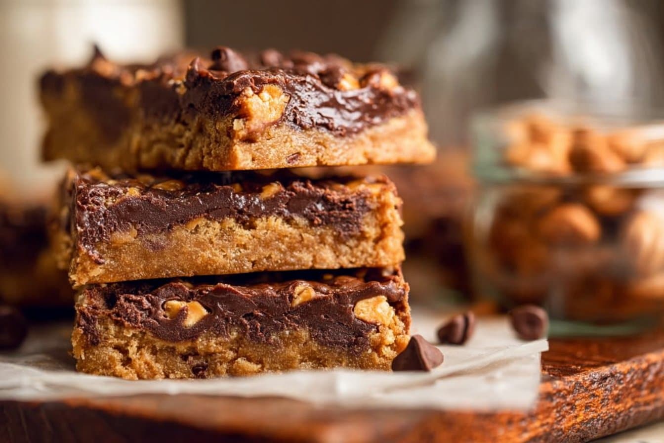 Peanut Butter Chocolate Bars