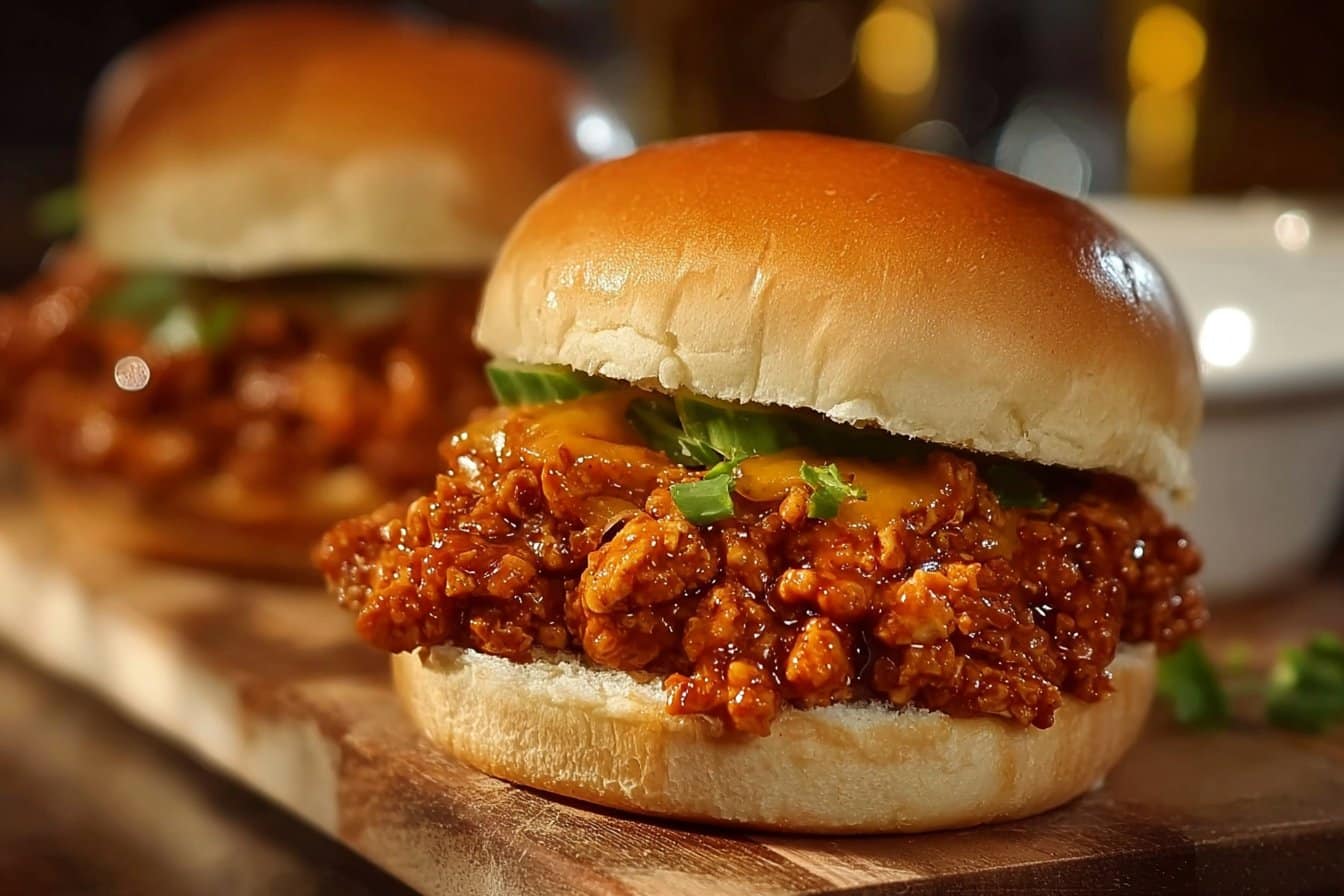 Cajun Chicken Sloppy Joes