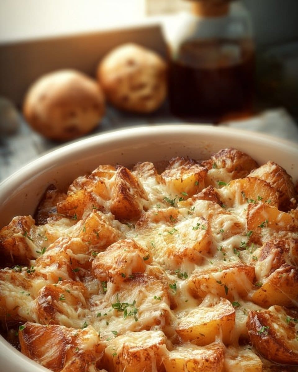 French Onion Potatoes