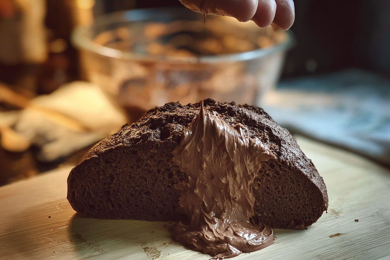 Double Chocolate Espresso Sourdough Bread