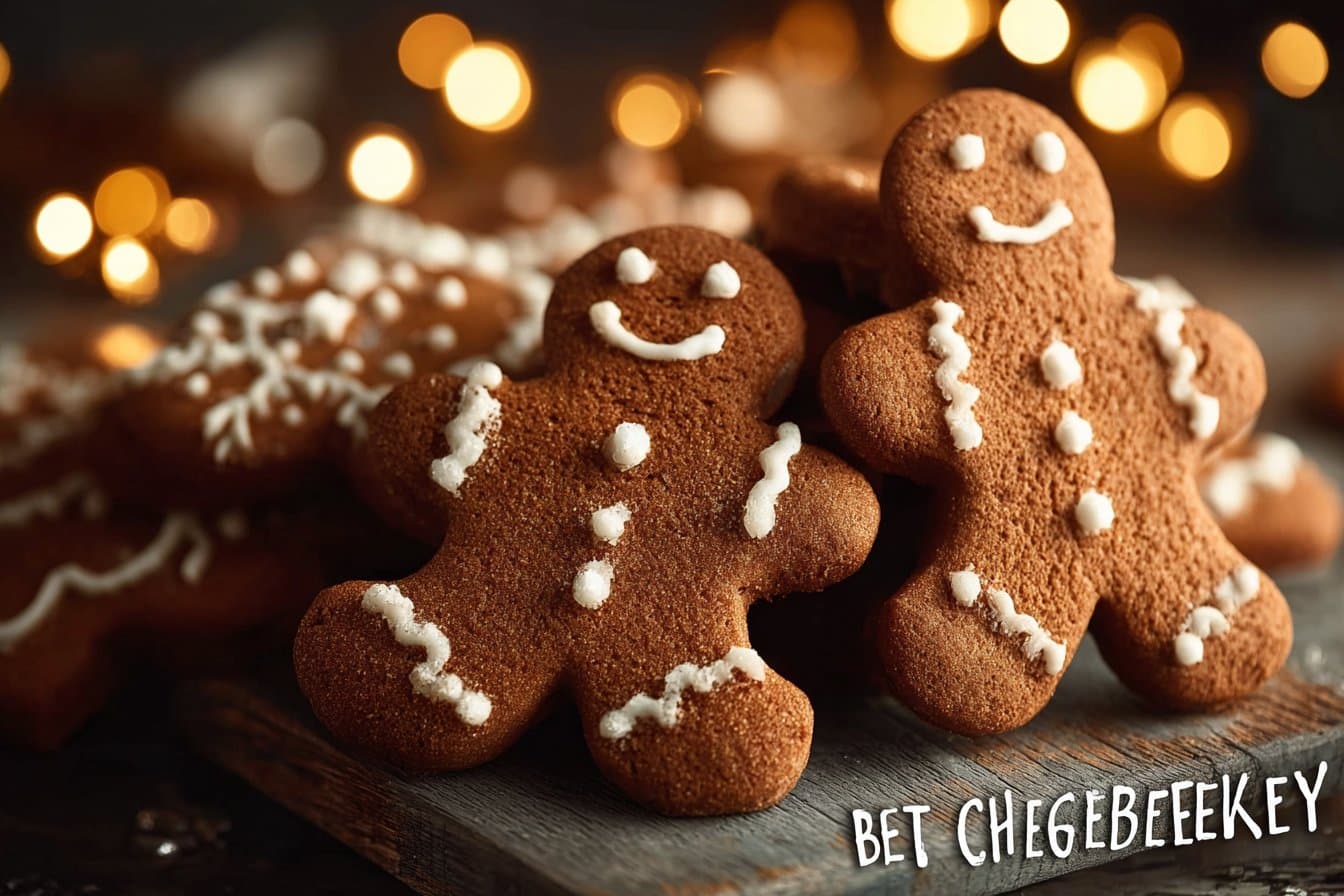 Soft and Chewy Gingerbread Men Cookies