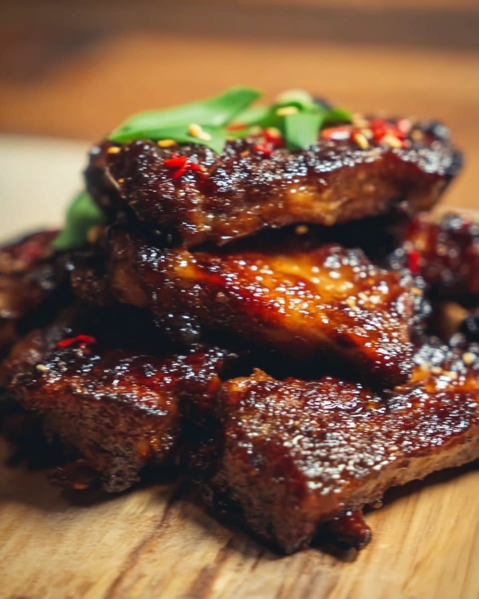 Easy Sticky Asian Pork Ribs