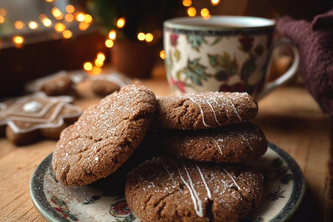 Gingerbread Latte Cookies