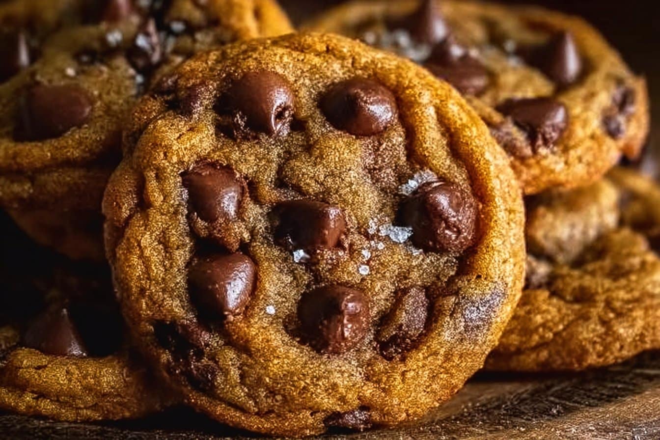 Brown Butter Pumpkin Chocolate Chip Cookies – The Best Moist Fall Cookie Ever
