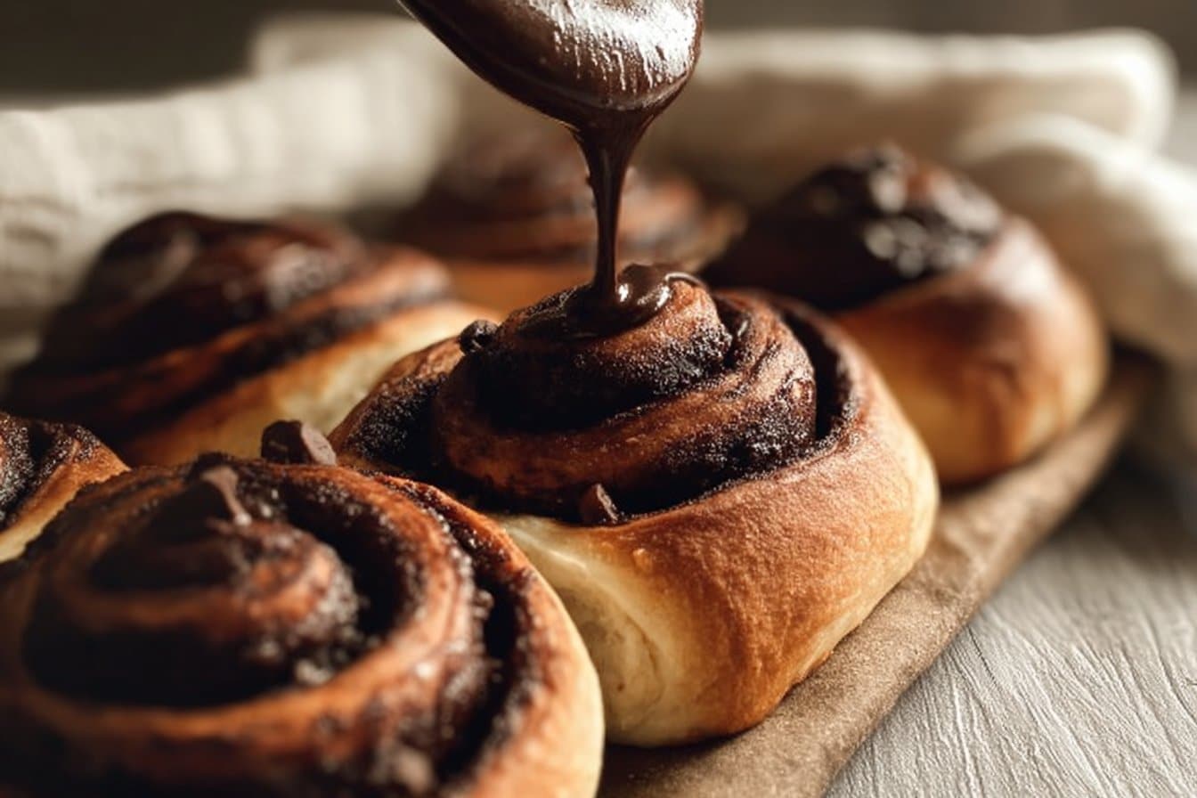 Sourdough Chocolate Rolls