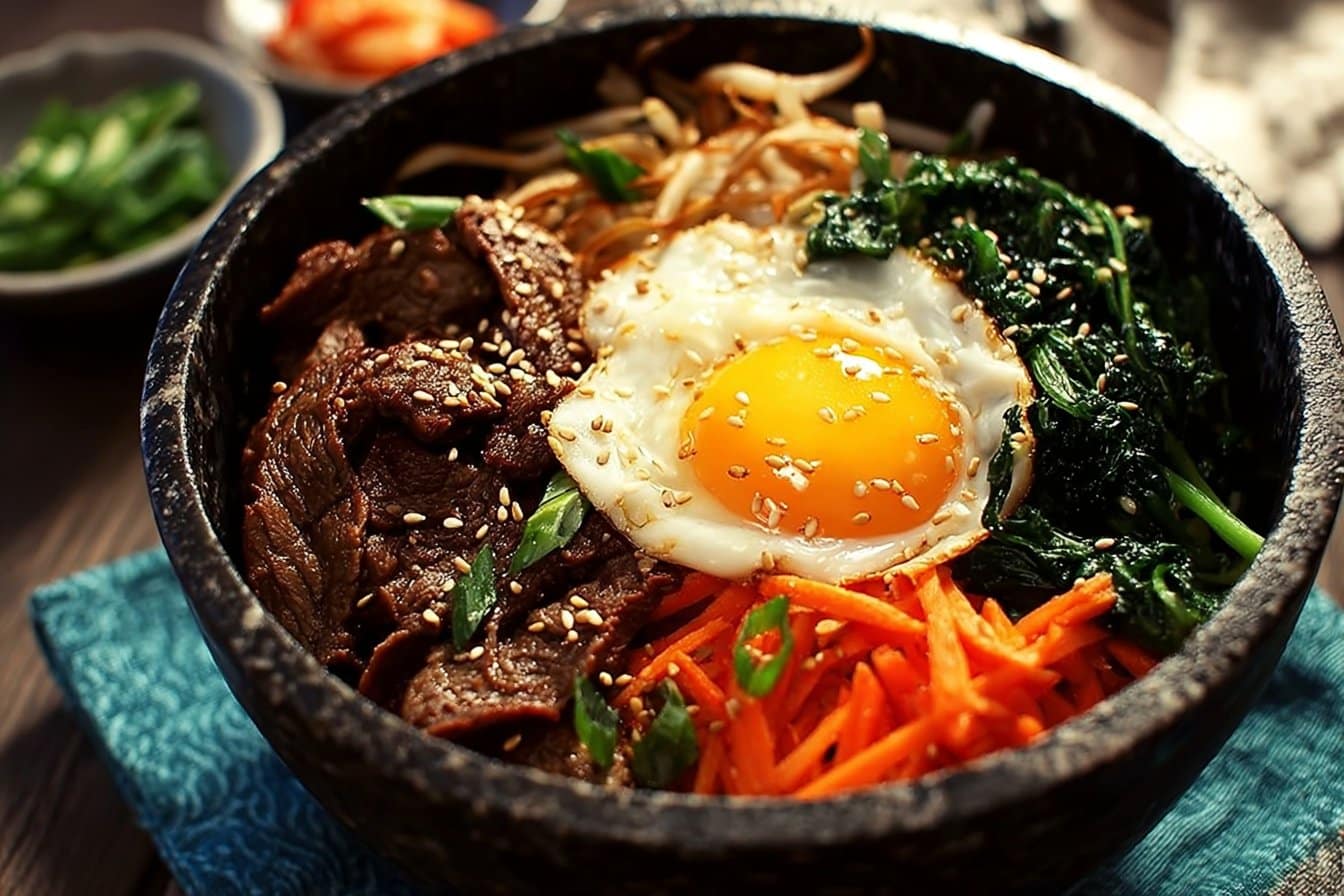 Korean Beef Bibimbap Bowl