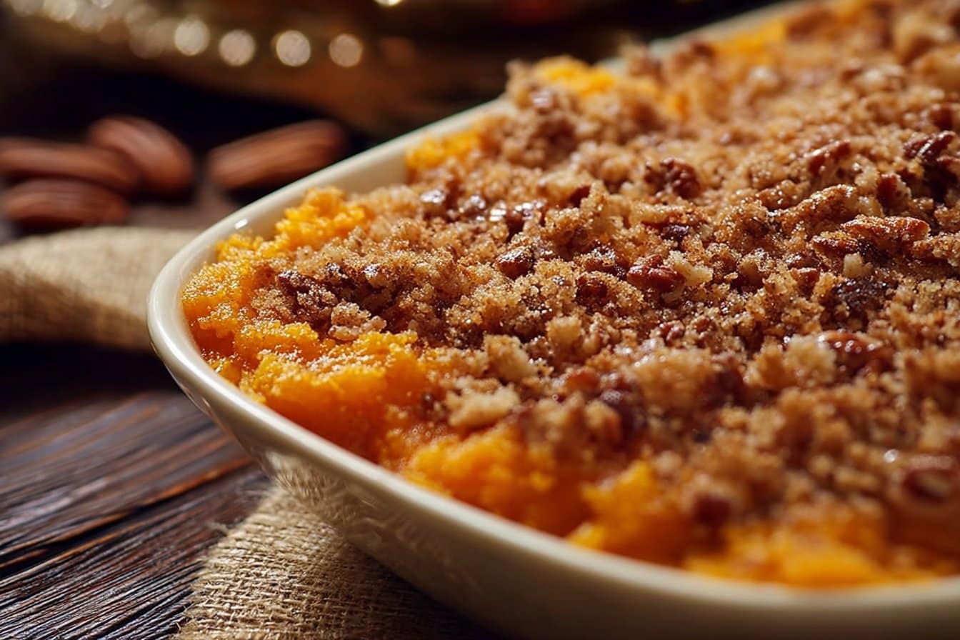 Sweet Potato Crunch Casserole