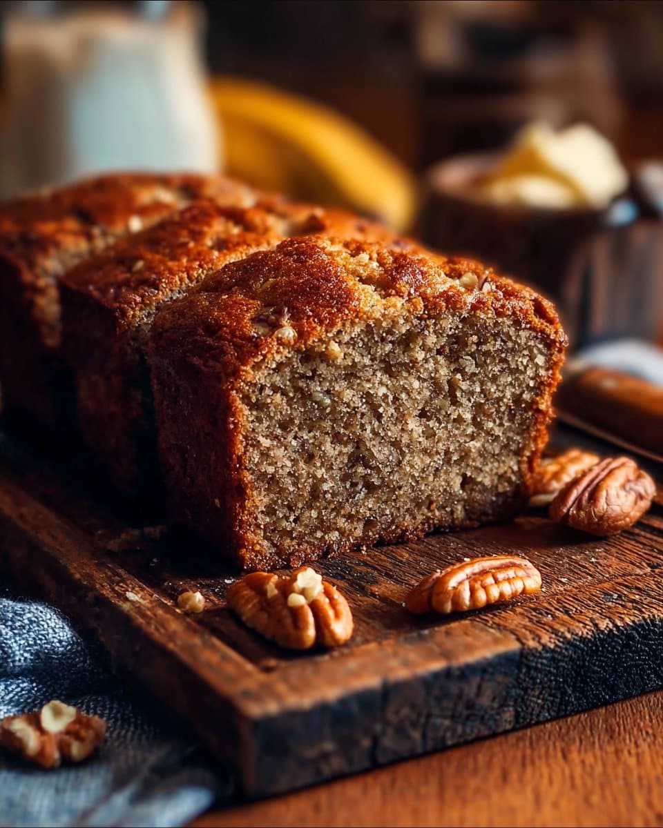Moist & Easy Banana Nut Bread