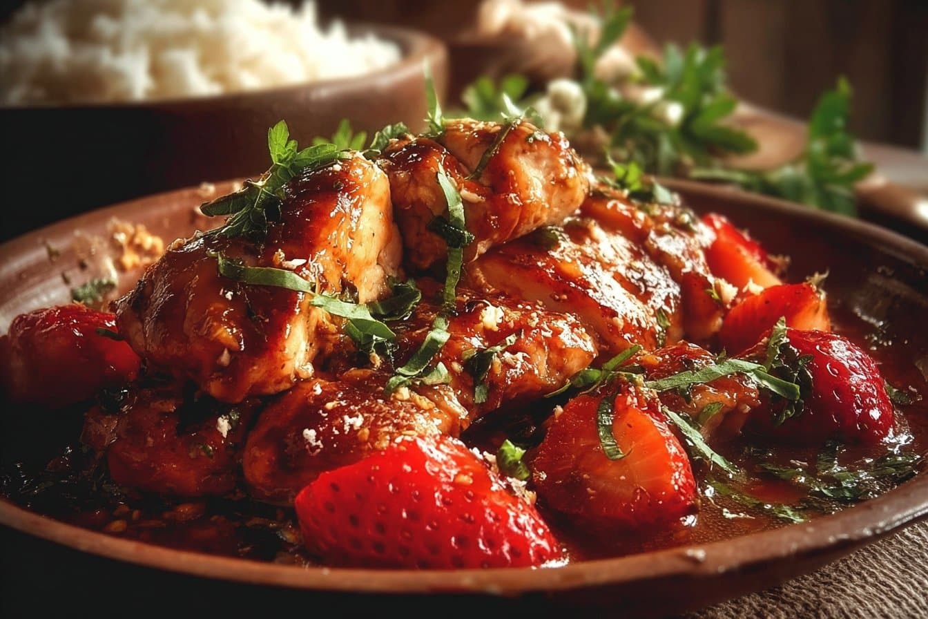 Strawberry Chicken