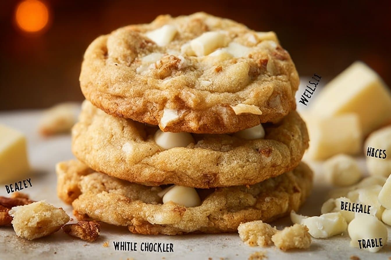 White Chocolate Trash Cookies