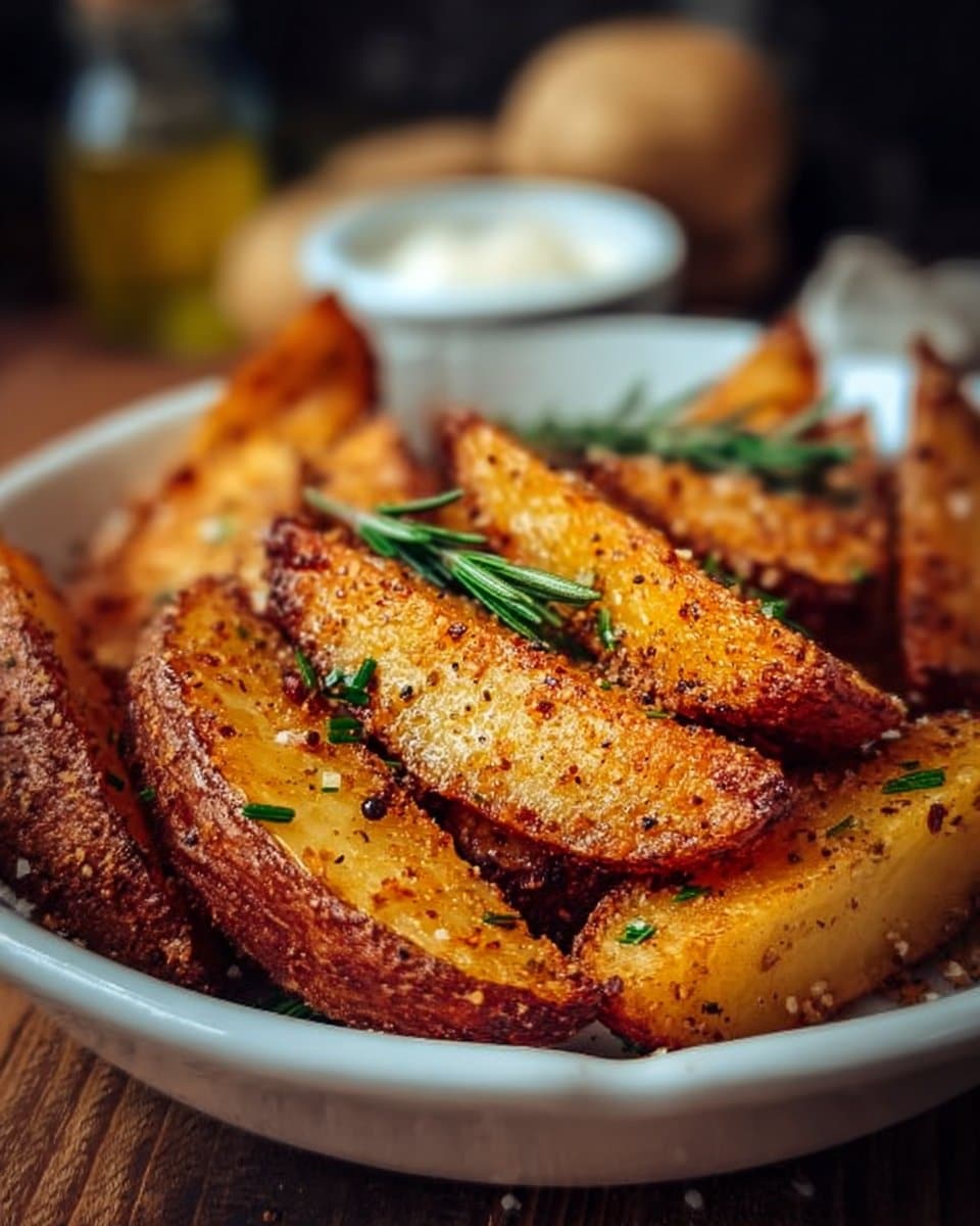 Crispy Potato Wedges Recipe