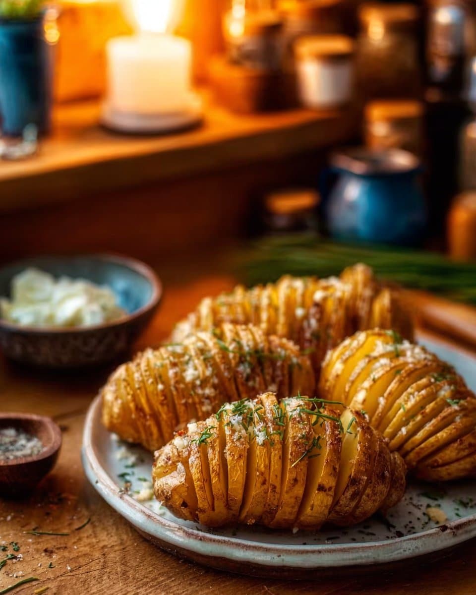Hasselback Potatoes