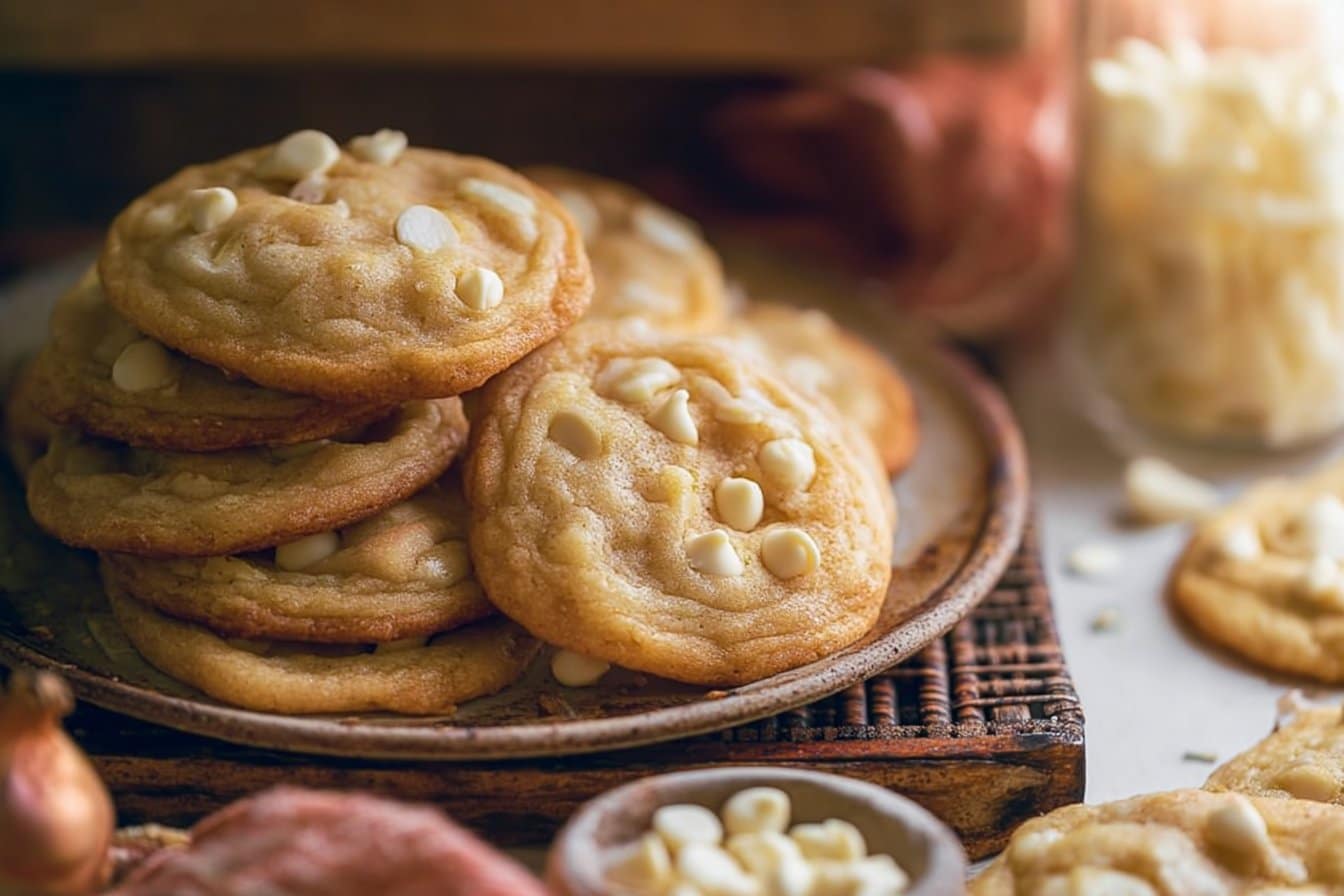 White Chocolate Chip Cookies