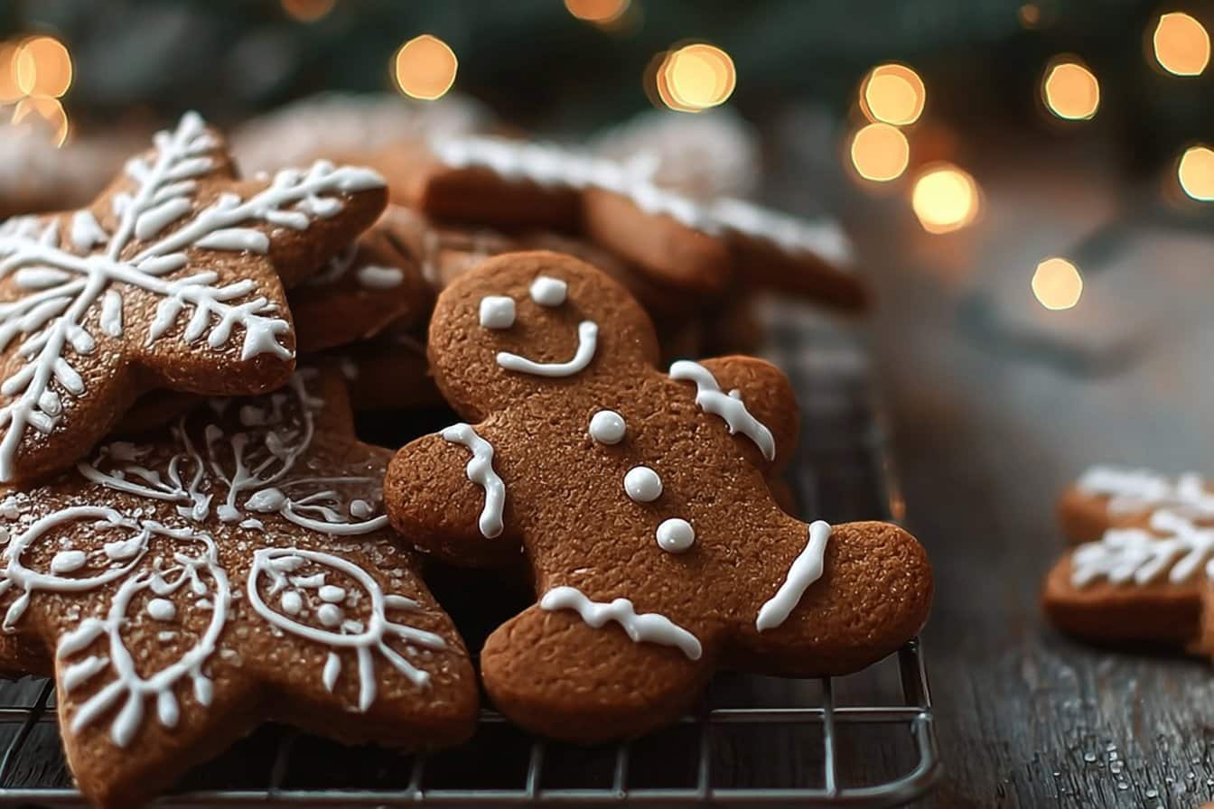 Chewy Gingerbread Cutout Cookies