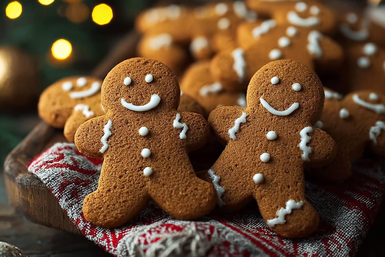 Soft & Chewy Gingerbread Men Cookies