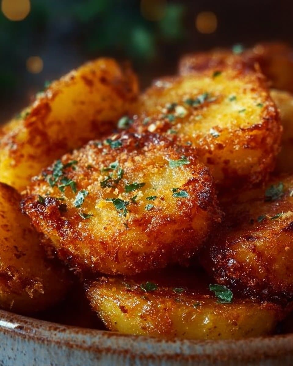 Crispy Parmesan Potatoes
