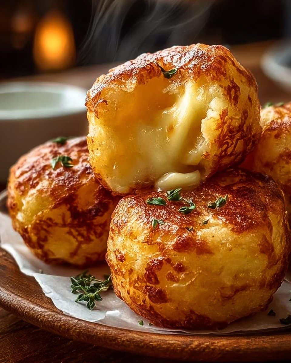 Mashed Potato Cheese Puffs