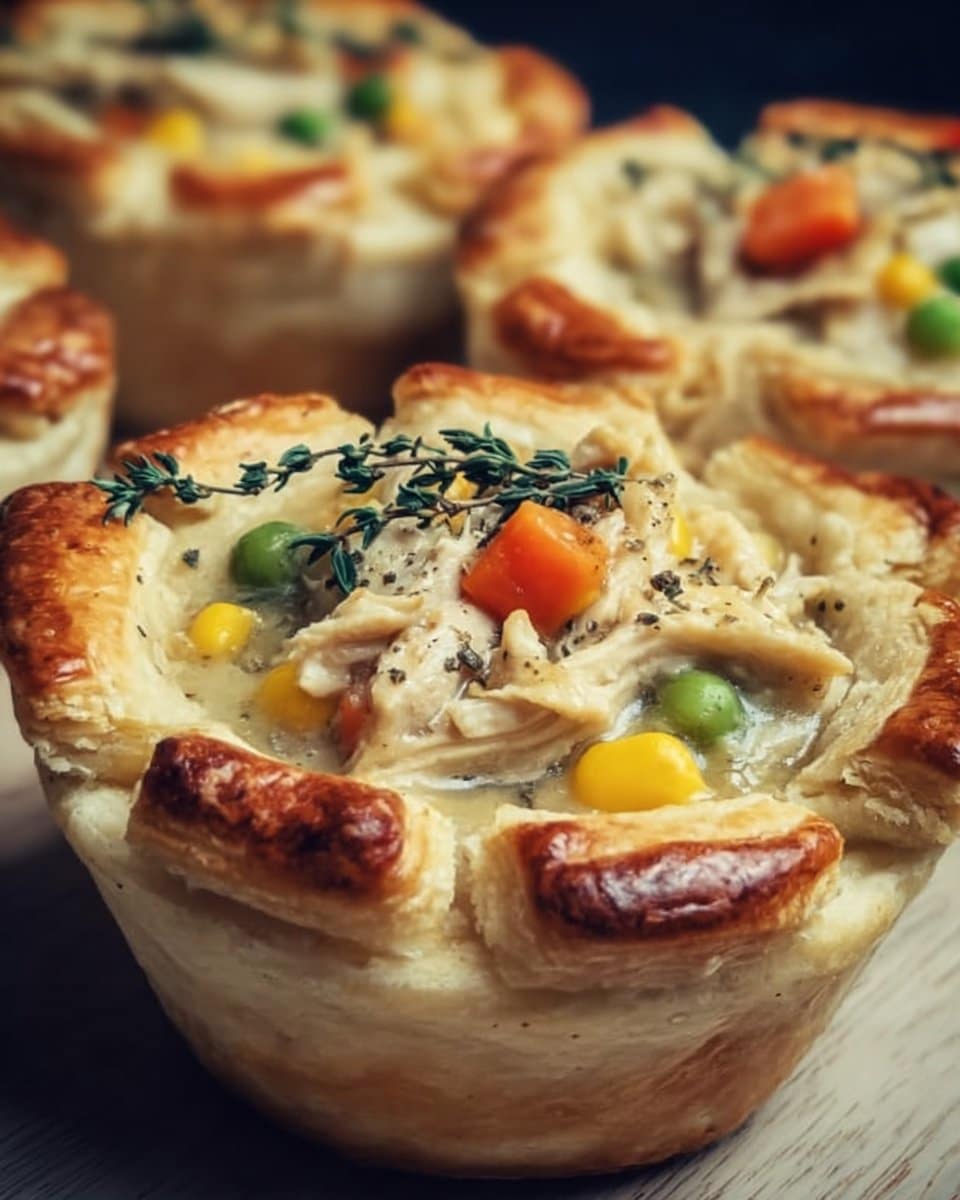 Muffin Tin Chicken Pot Pie