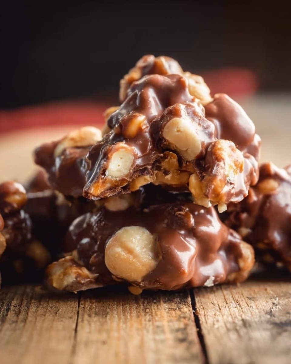 Homemade 3 Ingredient Peanut Clusters