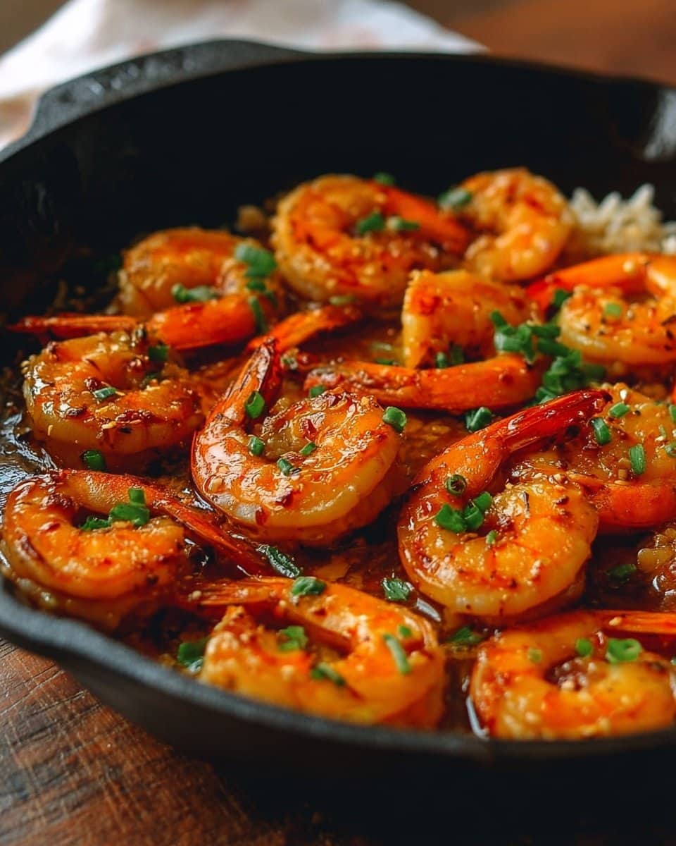 Orange Chili Garlic Shrimp
