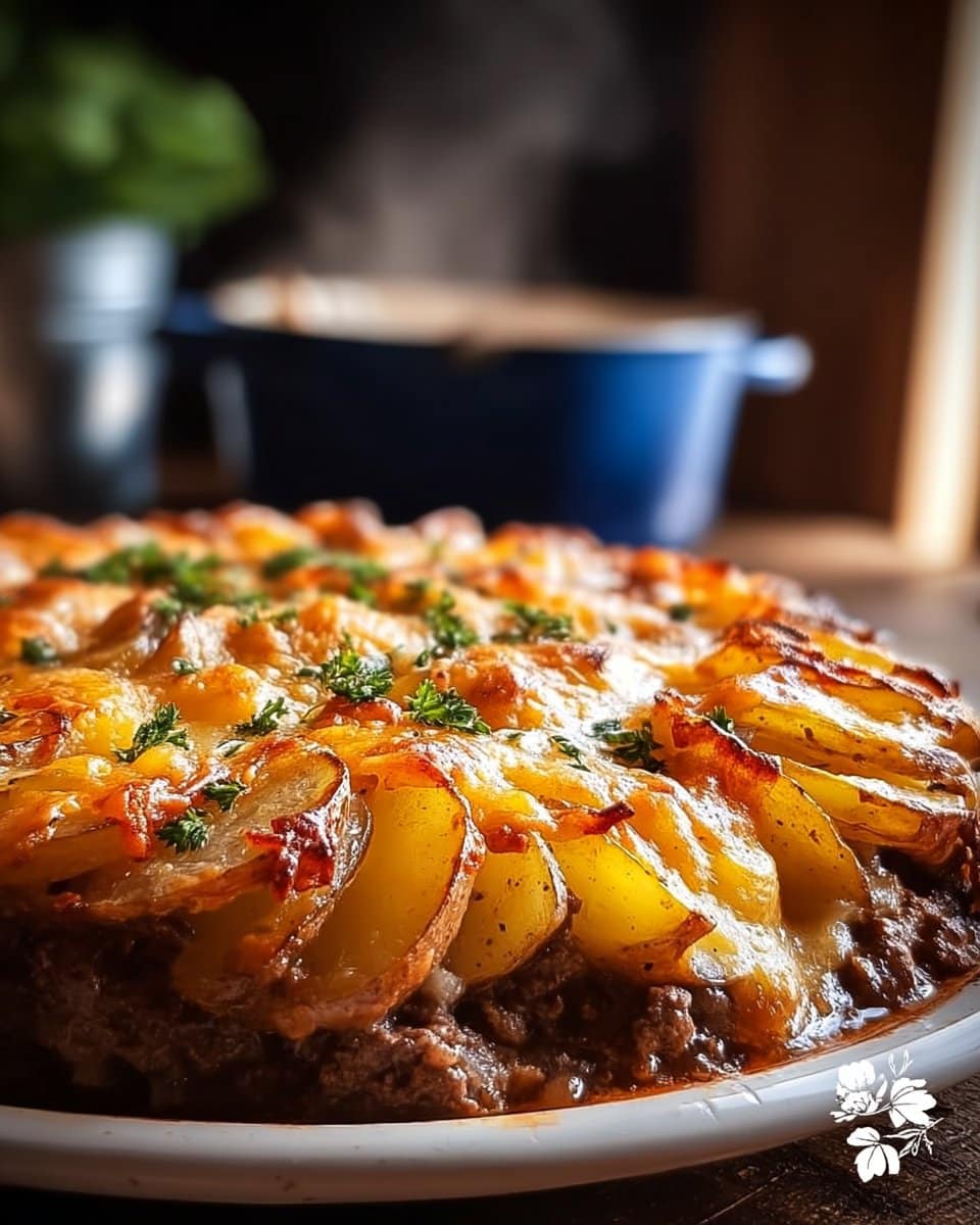 Loaded Beef & Potato Bake