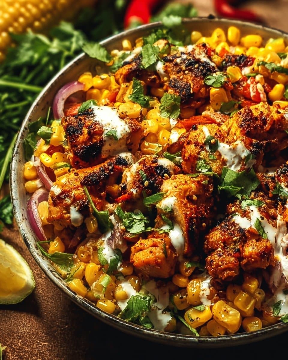 Tasty Street Corn Chicken Bowl
