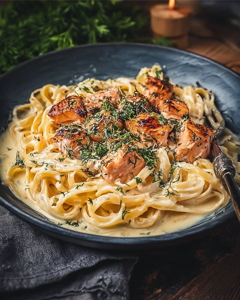 Creamy Salmon Pasta