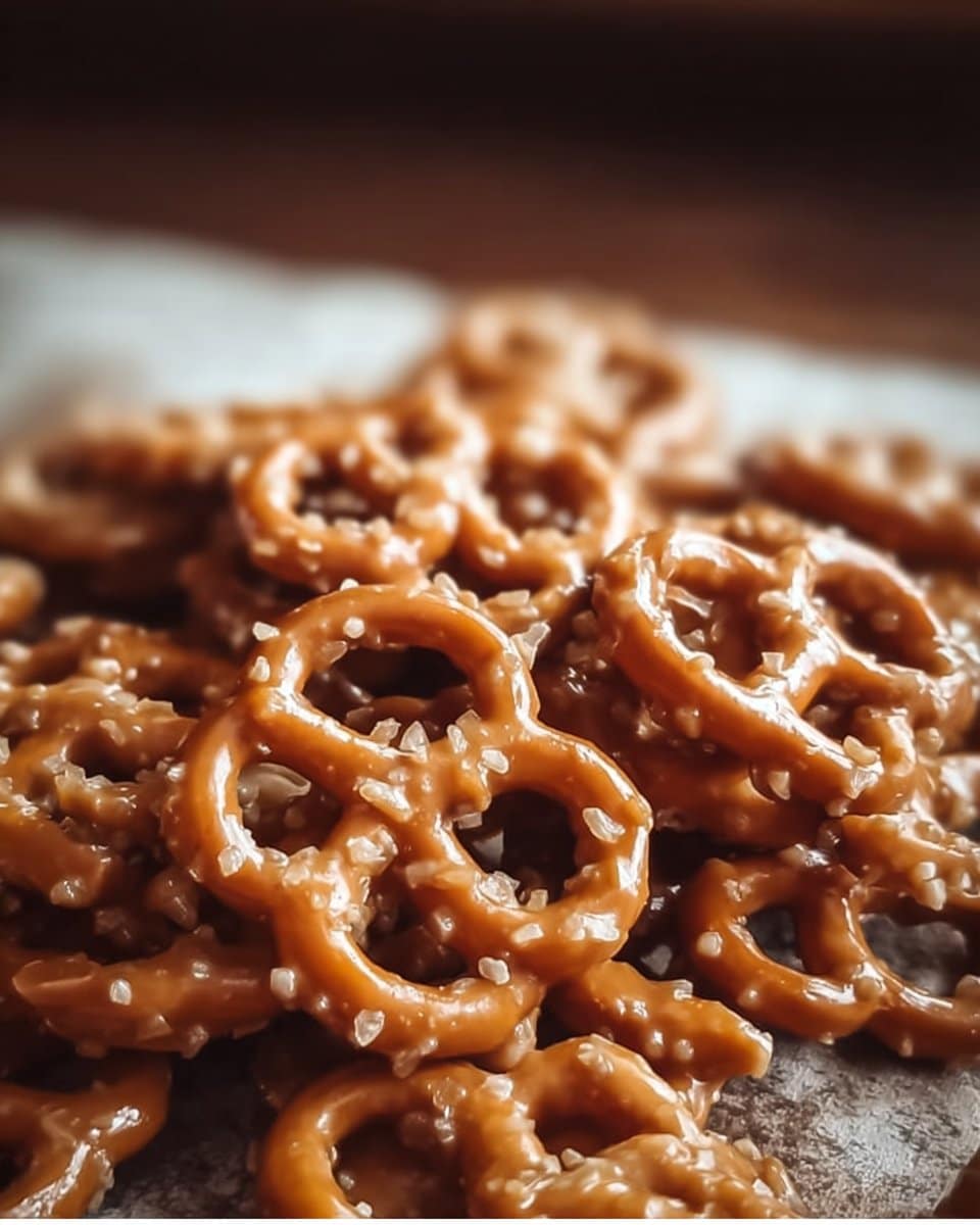 Butter Toffee Pretzels