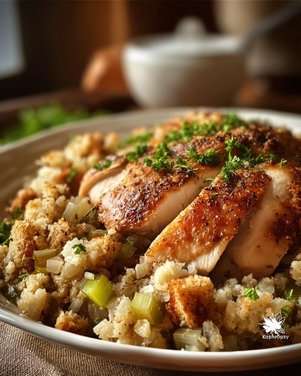 Crockpot Chicken & Stuffing