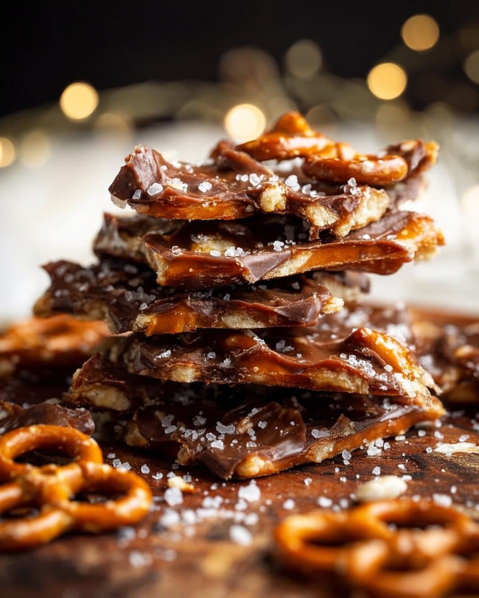 Salty Sweet Pretzel Christmas Crack
