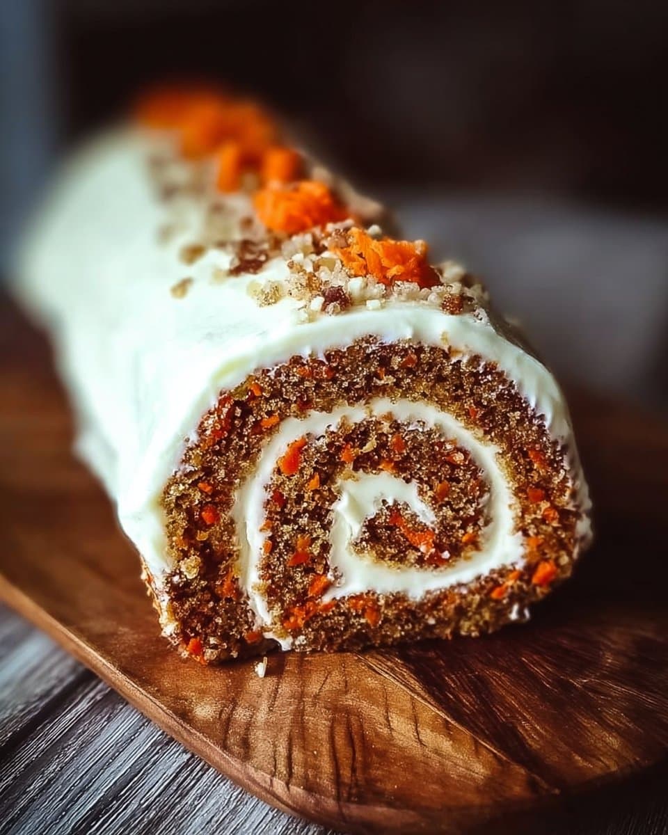 Keto Carrot Cake Roll