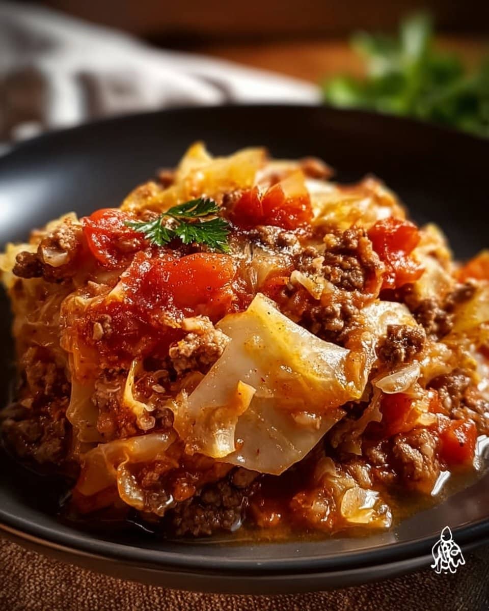 Crockpot Cabbage Roll Casserole