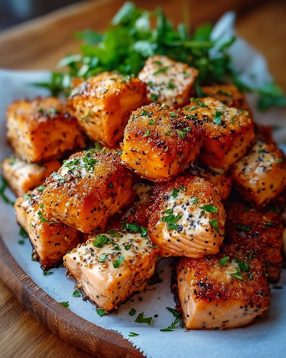 Bang Bang Salmon Bites