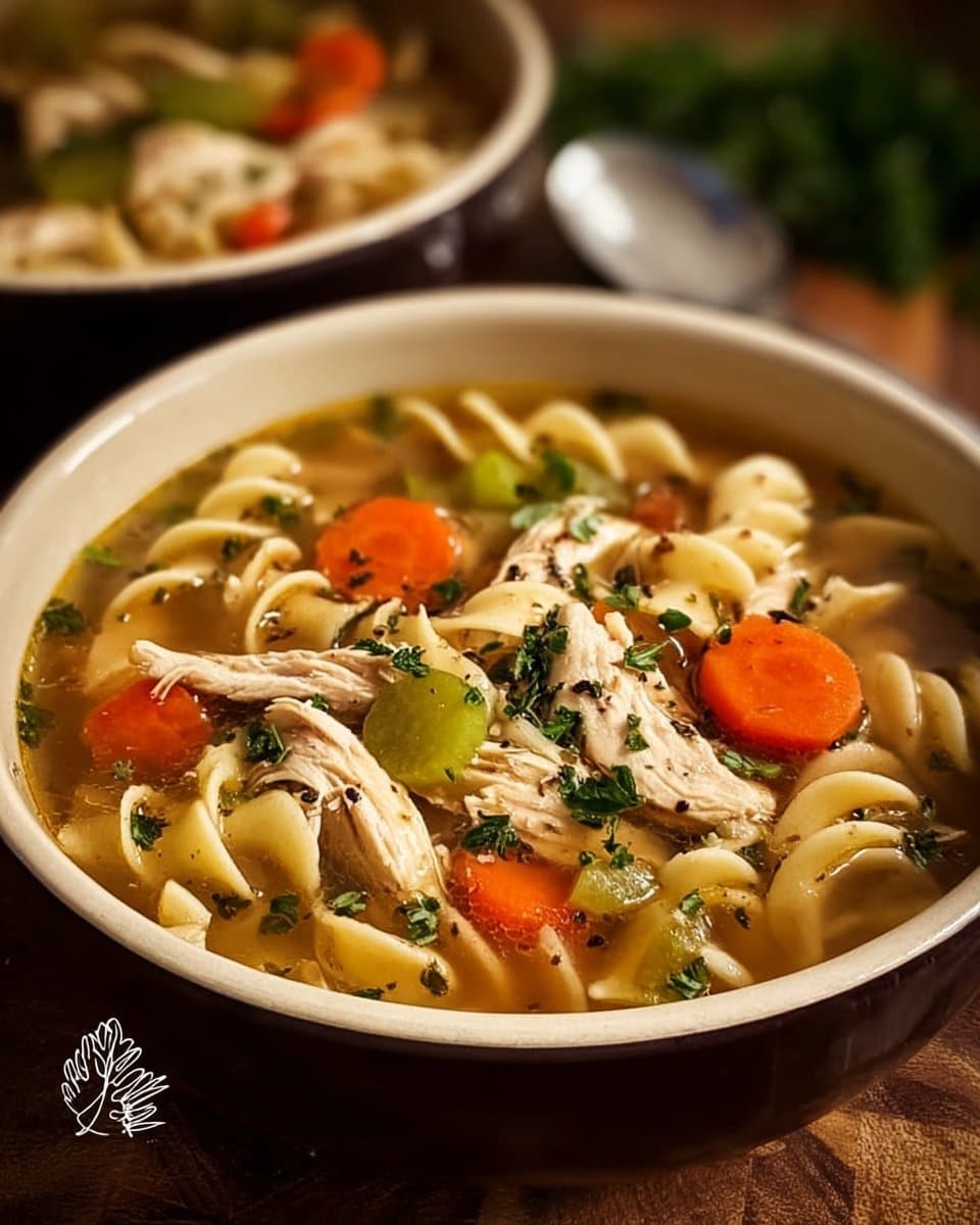 Slow Cooker Chicken Noodle Soup