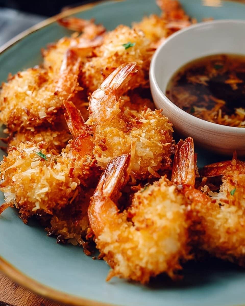 Crispy Baked Coconut Shrimp