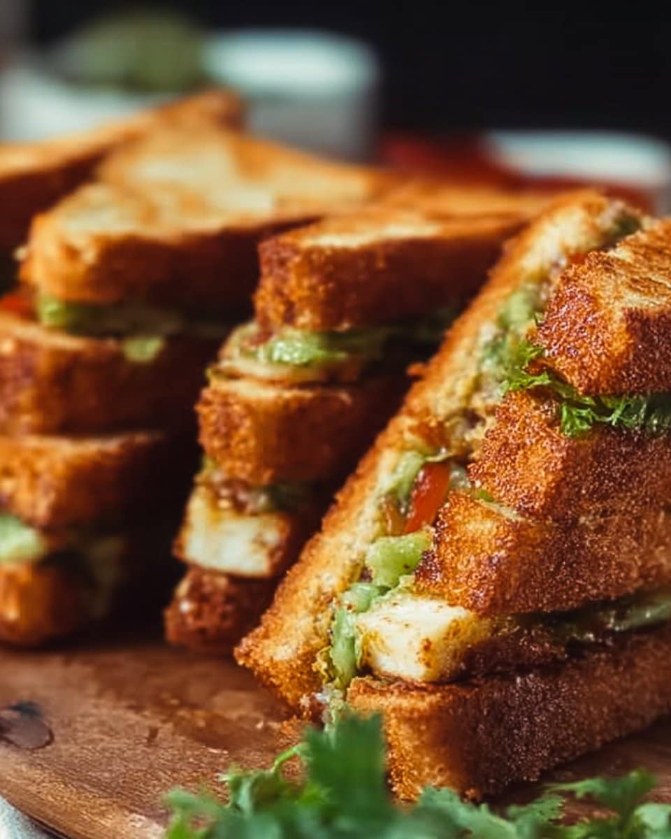 Paneer Crispy Sandwich Recipe