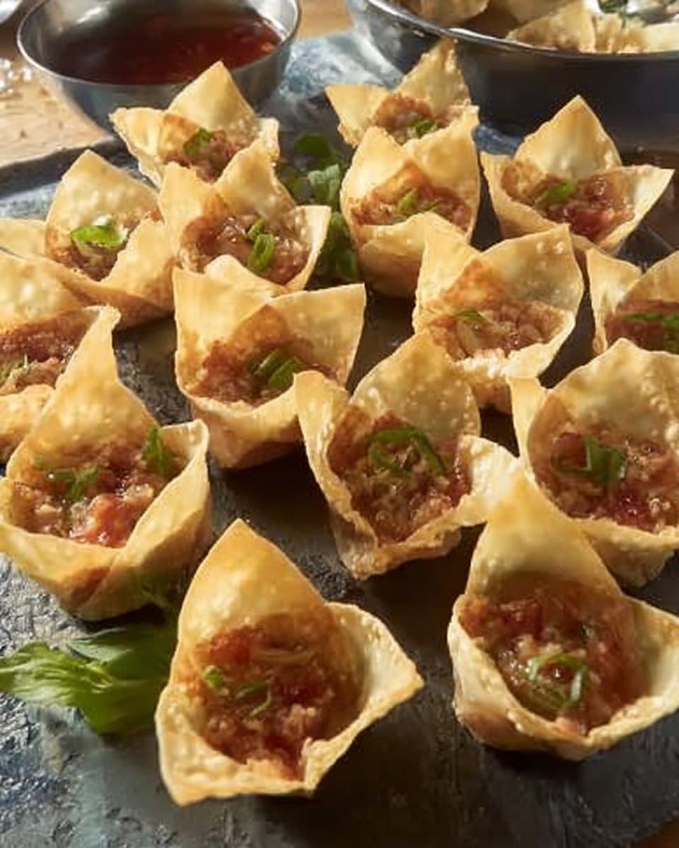 Easy Won Ton Appetizers