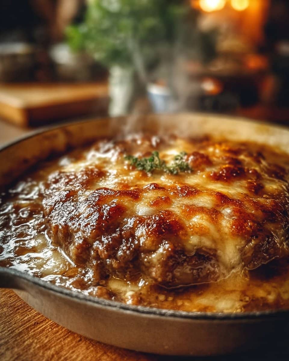 Amish Hamburger Steak Bake