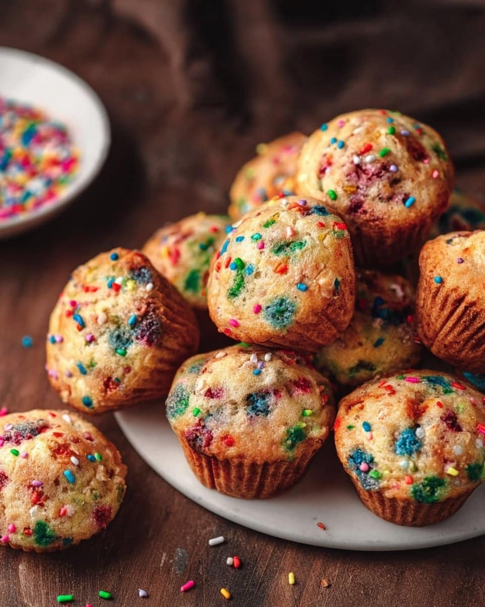 Sprinkle Muffins