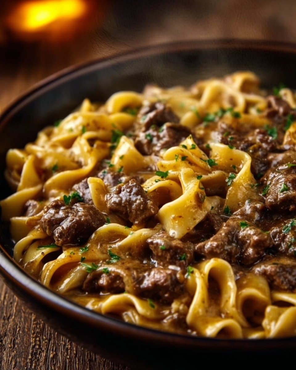 Easy Beef And Noodles