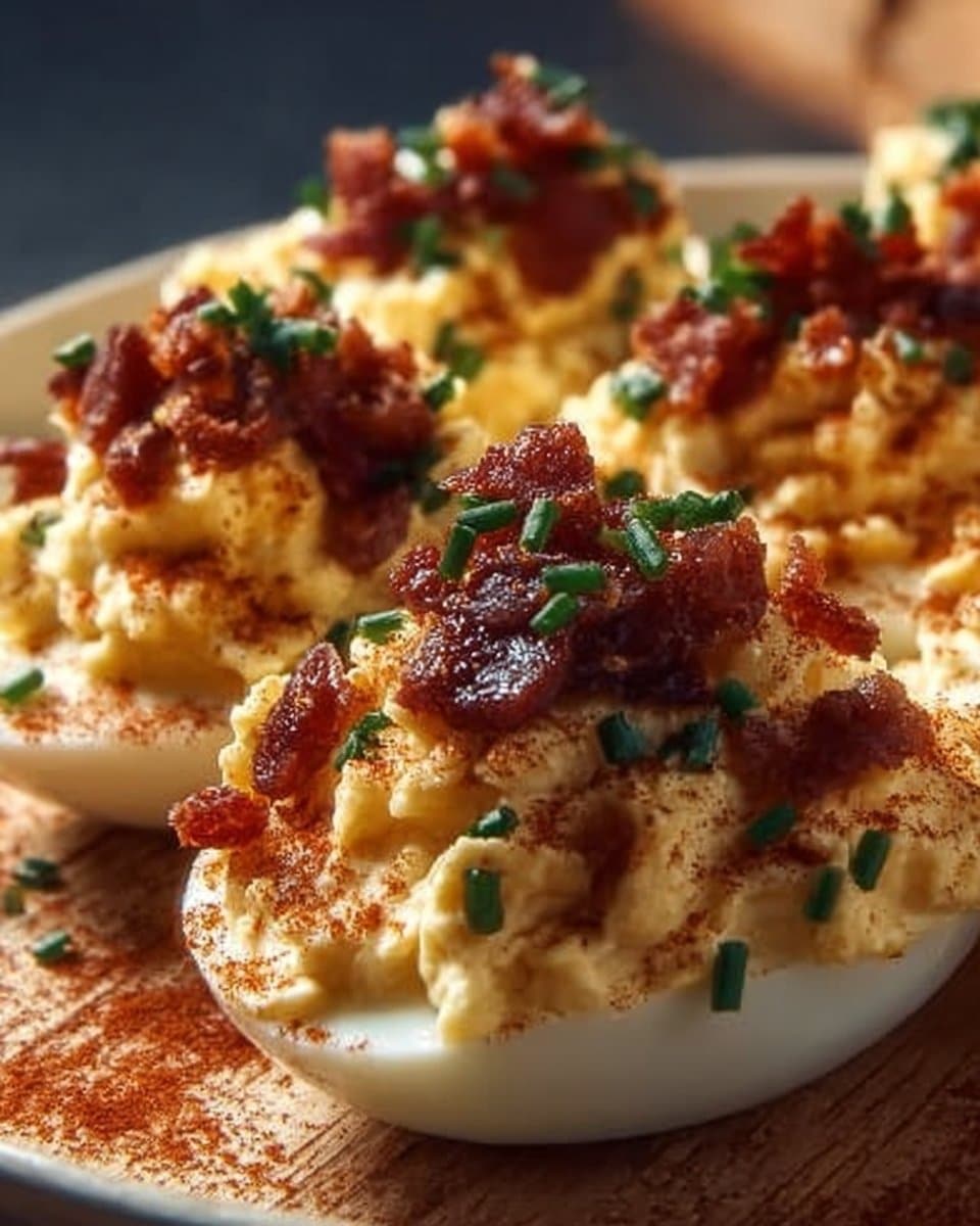 Million Dollar Bacon Deviled Eggs