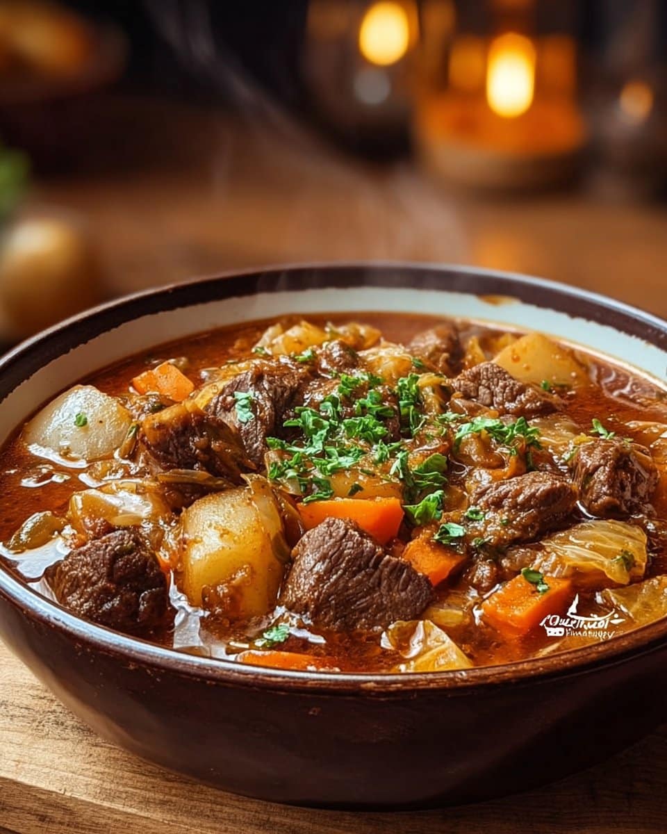Beef & Cabbage Stew