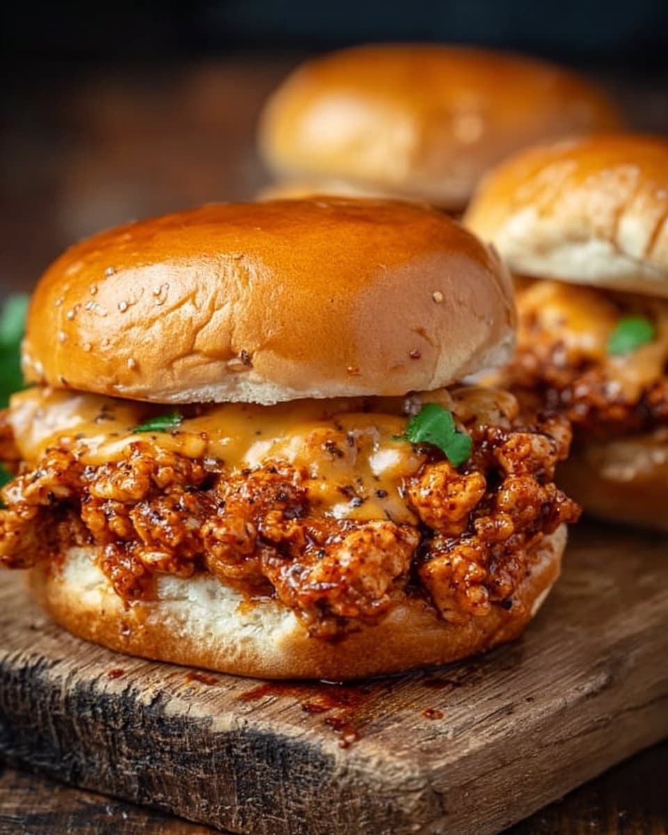 Cajun Chicken Sloppy Joes
