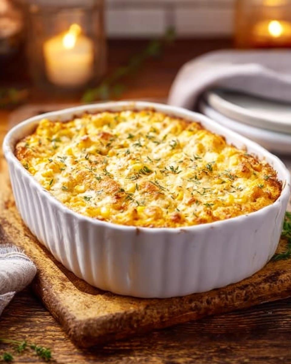 Cream Cheese Corn Casserole