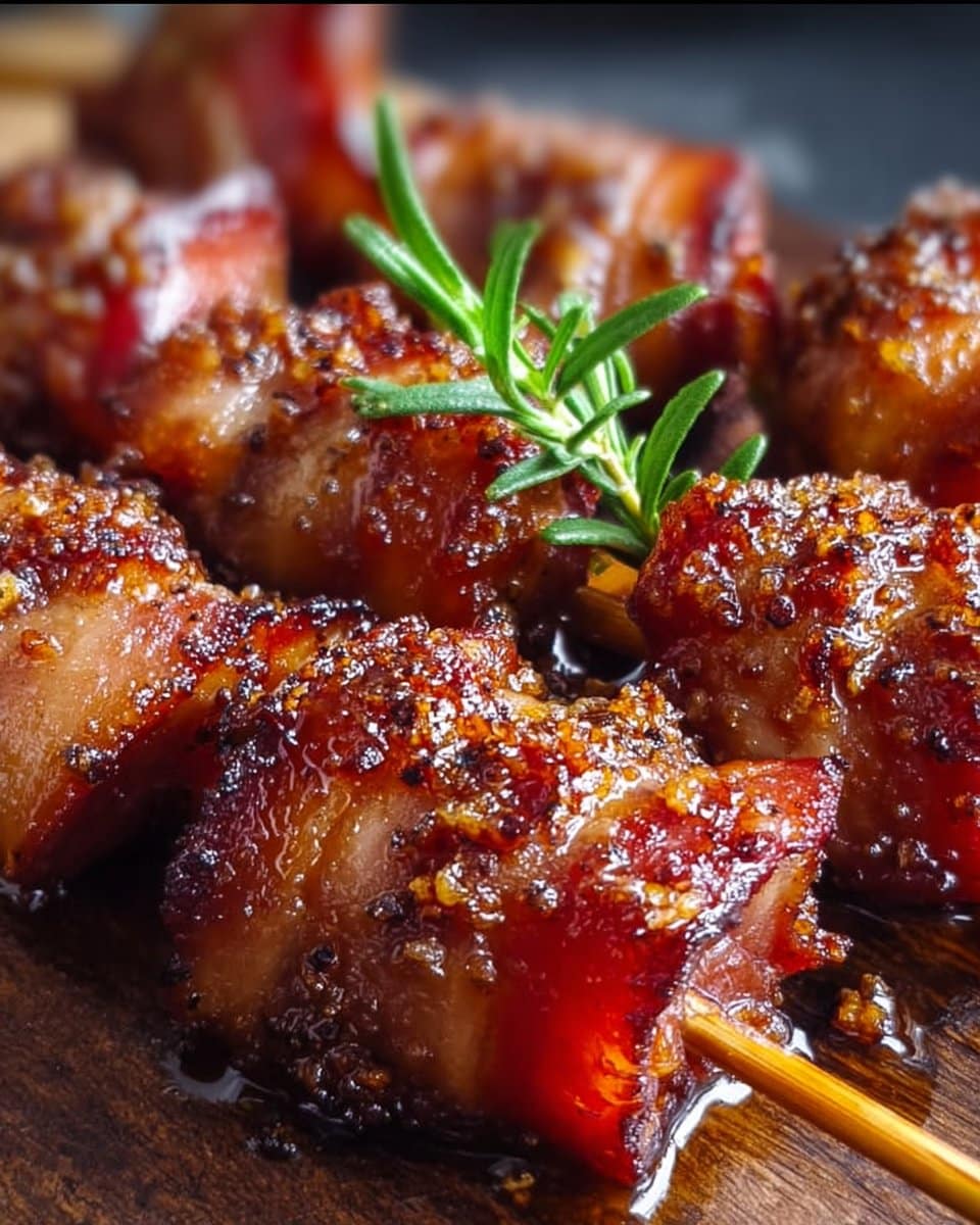 Sweet Chili Bacon Lollipops