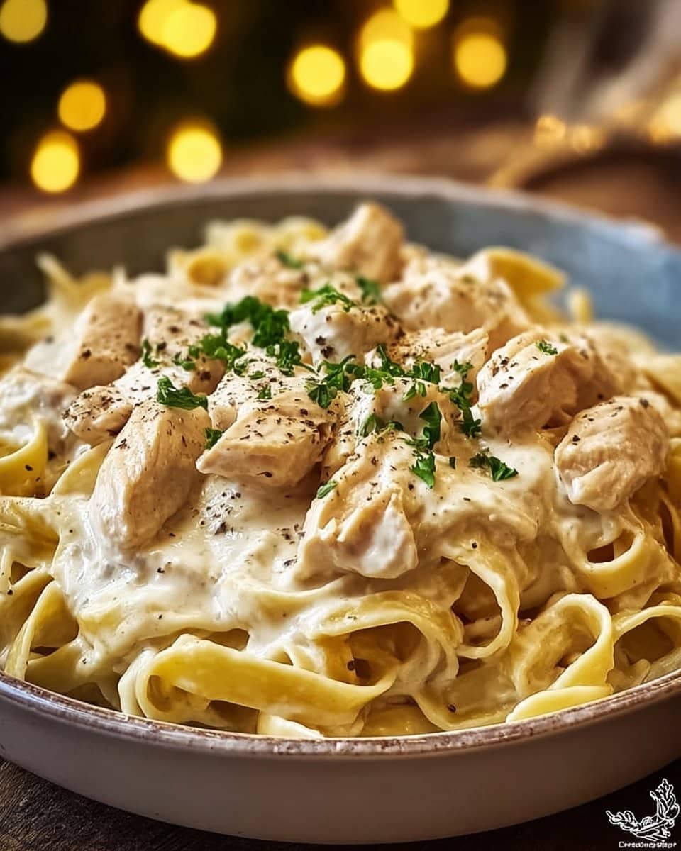 Slow Cooker Chicken Alfredo