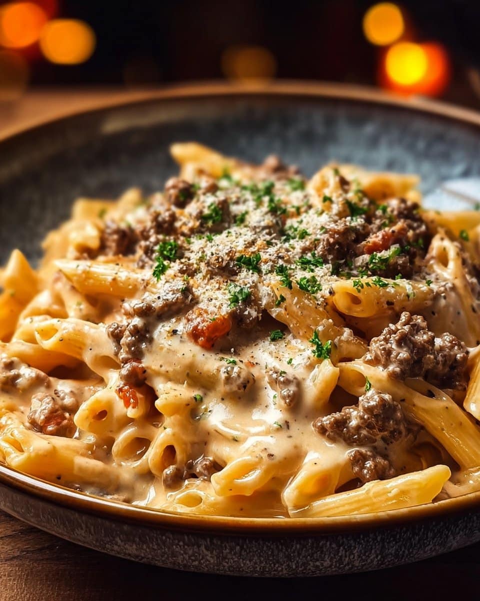 Creamy Beef Pasta